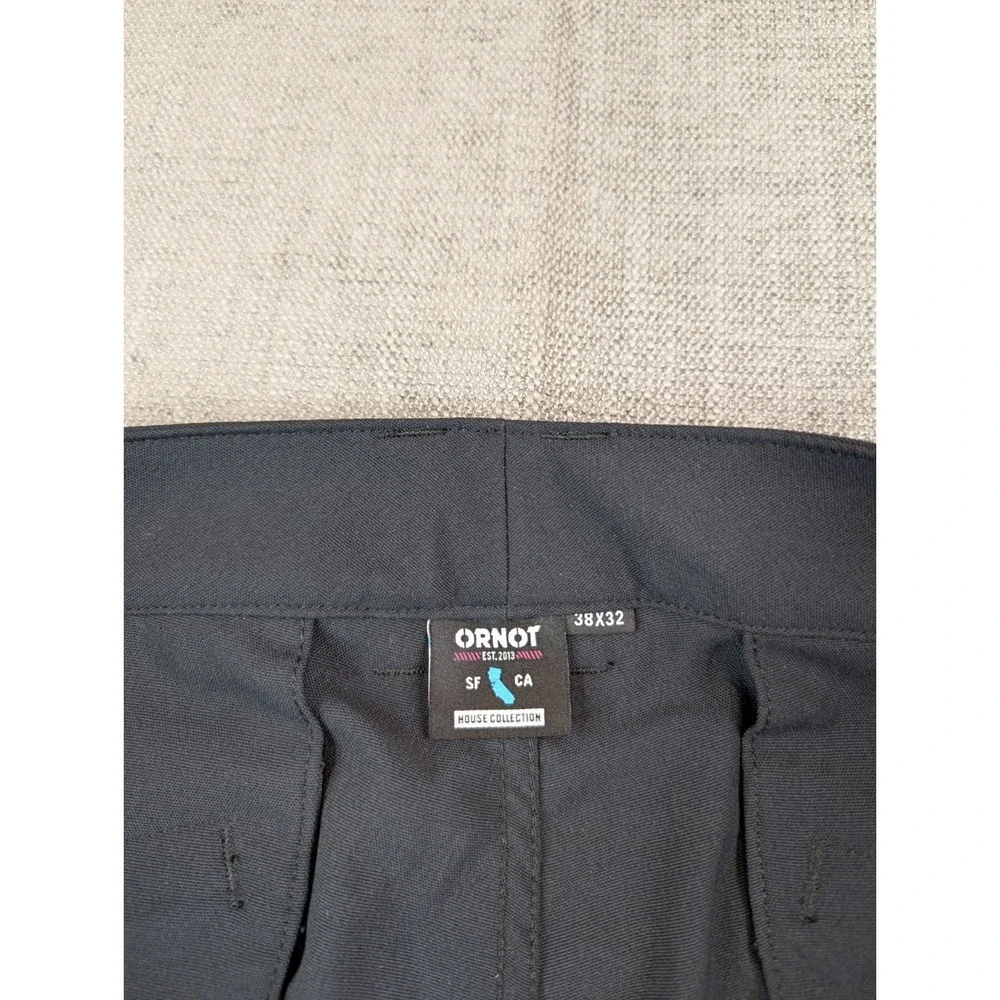 Ornot Pants Mens 38x32 Black Mission Cycling Biking Gorpcore Outdoor Hiking USA